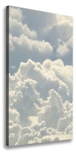 Vertikálny moderný fotoobraz canvas na ráme Mraky