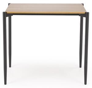 Jedálenský set NANDO 84x54 cm sivý/hnedý/čierny