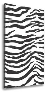 Vertikálny foto obraz na plátne do obývačky Zebra pozadia