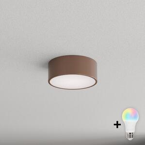 BRILAGI - LED RGBW Stropné svietidlo CLARE 1xE27/12W/230V pr. 20 cm hnedá