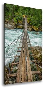 Vertikálny foto obraz canvas Visiace most ocv-92012412