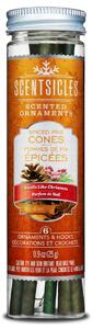 Vonné tyčinky na stromček- Scentsicles Pine Cones 6ks