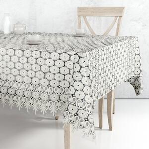 Obrus PVC EL-94C - Kvetinová čipka, metráž šírka 132cm