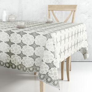 Obrus PVC EL-3145 - Kvetinová čipka, metráž šírka 132cm