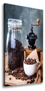 Vertikálny foto obraz na plátne Mlynček na kávu