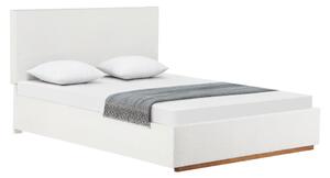 NovýNábytok.sk Posteľ s roštom a úložným priestorom 160x200 Nuvoa (biela). Vlastná spoľahlivá doprava až k Vám domov. 1137687