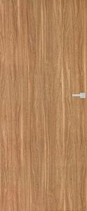 Interiérové dvere DRE Standard pravé 70 cm orech karamelový, Interiérové dveře DRE Standard pravé 70 cm ořech karamelový, děrovaná dřevotříska IBIZAOK70PDTD IBIZAOK70PDTD
