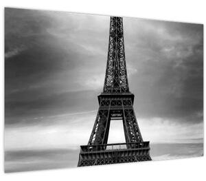 Obraz - Ružové auto v Paríži (90x60 cm)