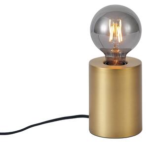 Moderná stolná lampa mosadzná 13cm - Cylinder