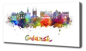 Foto-obraz canvas na ráme Farebný Gdaňsk oc-105099477