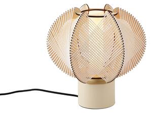 Japandi stolná lampa béžová 32 cm - Gertie