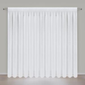 ZÁCLONA NA PÁSKE ELPIDIA 350X250 CM BIELA