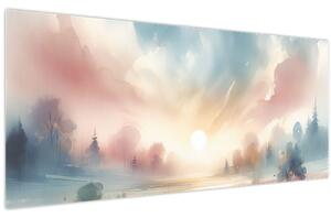 Obraz - Elegantná krajina (120x50 cm)