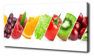 Moderný obraz canvas na ráme Ovocie a zelenina