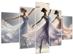 Obraz - Tri baletky (150x105 cm)