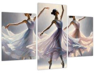 Obraz - Tri baletky (90x60 cm)