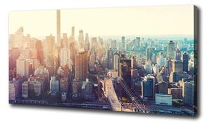 Moderný obraz canvas na ráme New York vtáčie pohľad