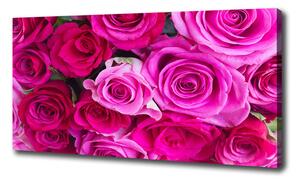 Foto obraz na plátne Kytica ružových ruží oc-119338760
