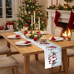 Vianočný gobelínový behúň na stôl Merry Christmas Chenille IT044 Farba Viacfarebná Rozmery 40x130 cm