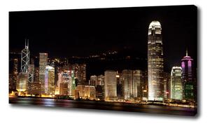 Foto obraz na plátne Nočný Hongkong oc-25184002