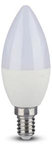 LED RGB Stmievateľná žiarovka E14/4,8W/230V 4000K + diaľkové ovládanie