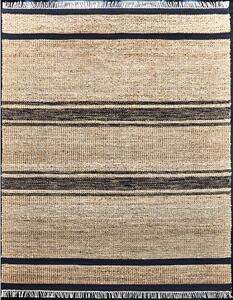 Diamond Carpets India , Ručne viazaný kusový koberec Agra Bridge HL 76 Natural Black, 120x170, béžová, chodba / predsieň
