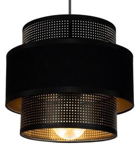 Luster na lanku NESS 1xE27/60W/230V čierna