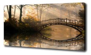 Foto obraz na plátne do obývačky Starý most jeseň