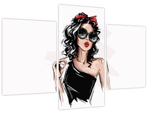 Obraz - Fashion woman (90x60 cm)