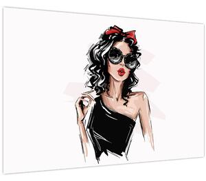 Obraz - Fashion woman (90x60 cm)
