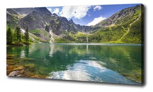 Moderný obraz canvas na ráme Morské oko Tatry oc-54050852
