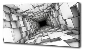Foto obraz na plátne Tunel z kociek oc-55216784