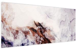 Obraz - Fialový mramor N⁰1 (120x50 cm)