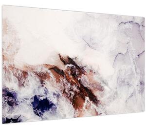 Obraz - Fialový mramor N⁰1 (90x60 cm)