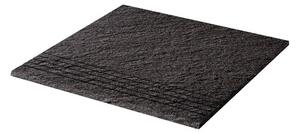 Schodovka Rako Taurus Granit čierna 30x30 cm protišmyk TCV34069.1