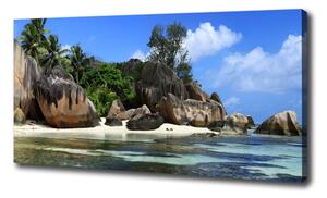 Foto obraz na plátne Seychely panorama oc-61342211