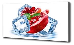Foto obraz na plátne Granátové jablko s ľadom