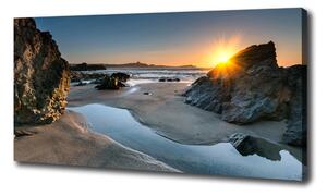 Foto obraz na plátne Skaly na pláži oc-64210994