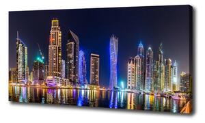 Foto obraz na plátne Nočná Dubai oc-64879724