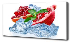 Foto obraz canvas Granátové jablko s ľadom oc-66694236