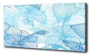 Moderný obraz canvas na ráme Havajské kvety oc-67130286