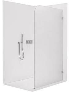 CERANO - Sprchová zástena Walk-in Orbis - Pravá - 8 mm - chróm, mliečne sklo - 70x200 cm