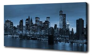 Foto obraz canvas New York noc oc-68675791