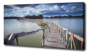 Foto obraz na plátne Drevený most oc-68963290