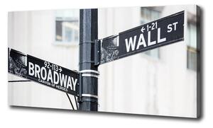 Foto obraz tlačený na plátne Wall Street značka