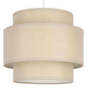 Brilagi - Závesný luster na lanku RESNA 3xE27/60W/230V priemer 45 cm béžový