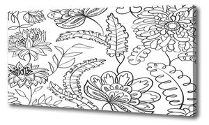 Moderný obraz canvas na ráme Kvetinový vzor oc-69660119