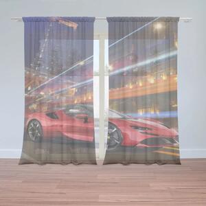 Sablio Záclony Ferrari na ulici: 2ks 150x250cm