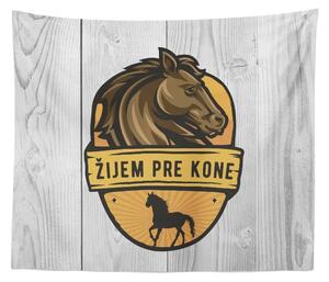 Sablio Deka Žijem pre kone: 150x120 cm