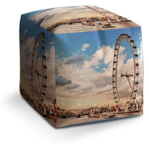 Sablio Taburet London eye - 40x40x40 cm